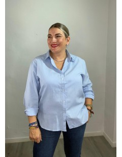 CAMISA BÁSICA CELESTE 2
