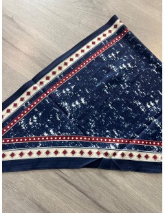 PAÑUELO CUELLO Y CINTURA AZUL