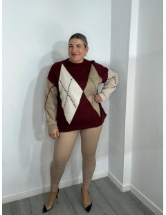 LEGGINS CUERO CHAPITA