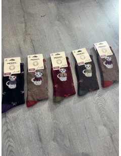 PACK 3 CALCETINES MUJER GATO