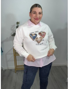 SUDADERA CORAZON