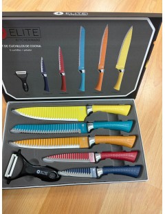 SET CUCHILLOS DE COCINA DE...