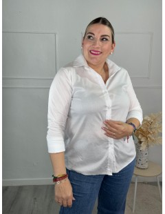 CAMISA BLANCA BOTONES